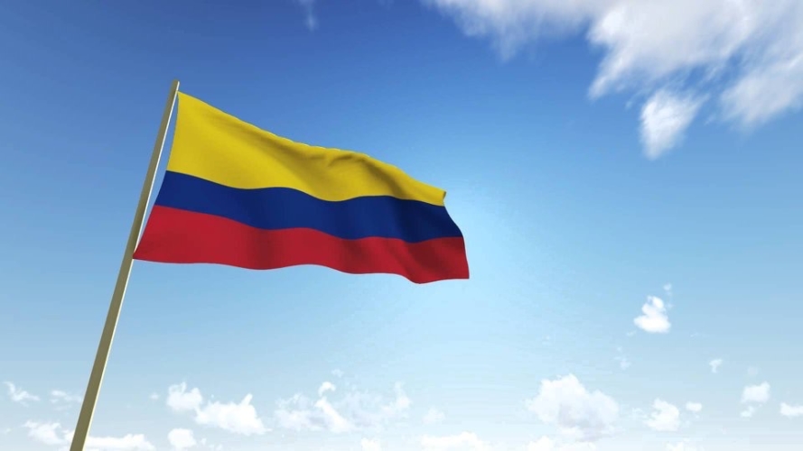 Colombian Flag 889x500 